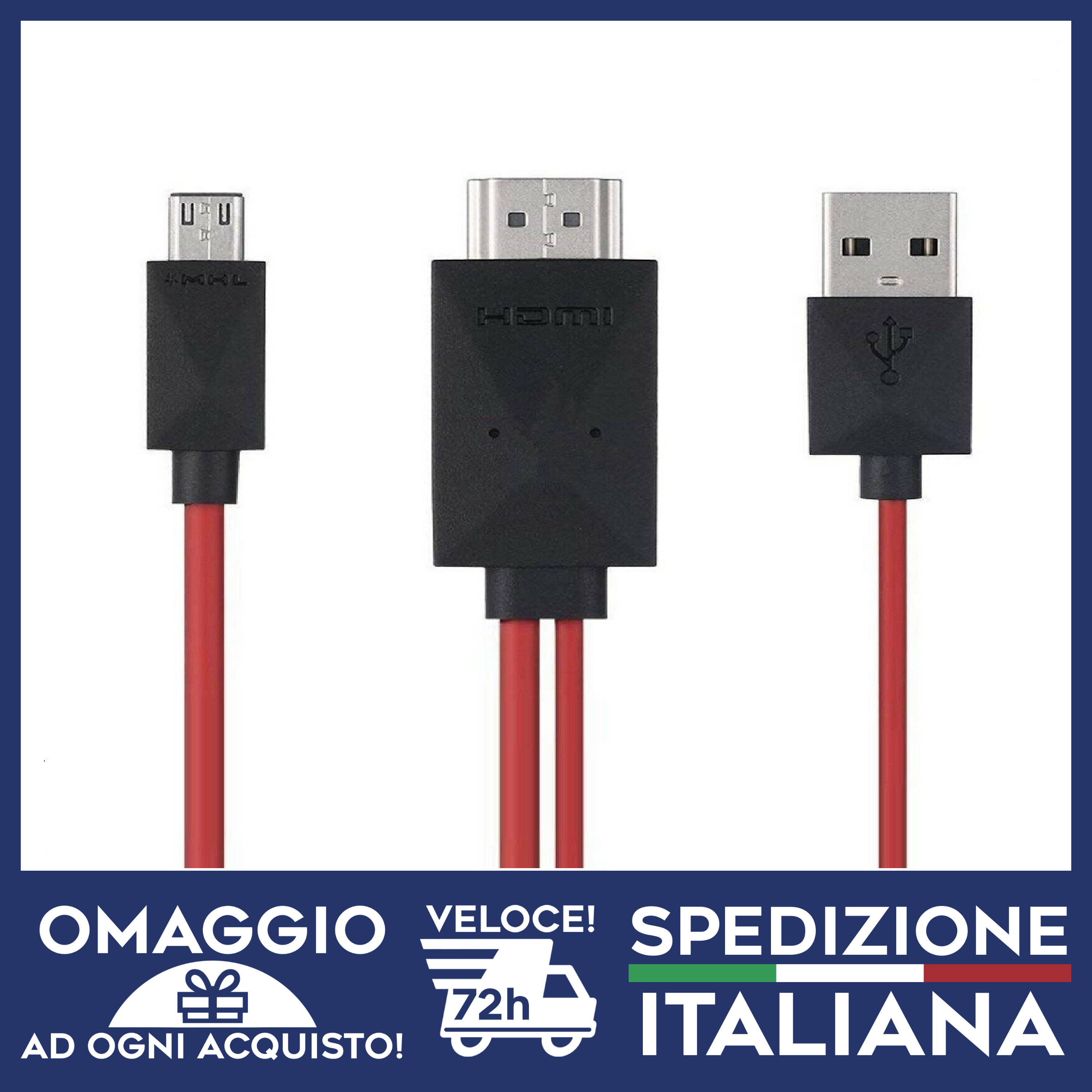 Cavo Per Collegare Telefono Huawei A Tv